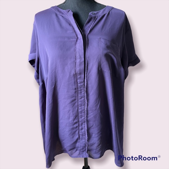 Simply Vera Vera Wang Tops - Purple Vera Wang Blouse